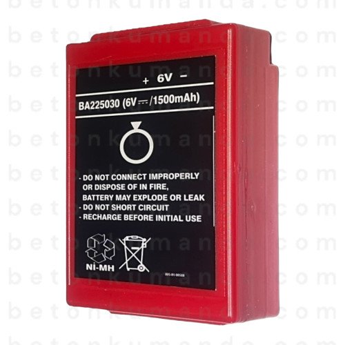 HBC 727 Zoomlion Junjin BA225030 BA225031 FUB05AA 1500 mAh Battery